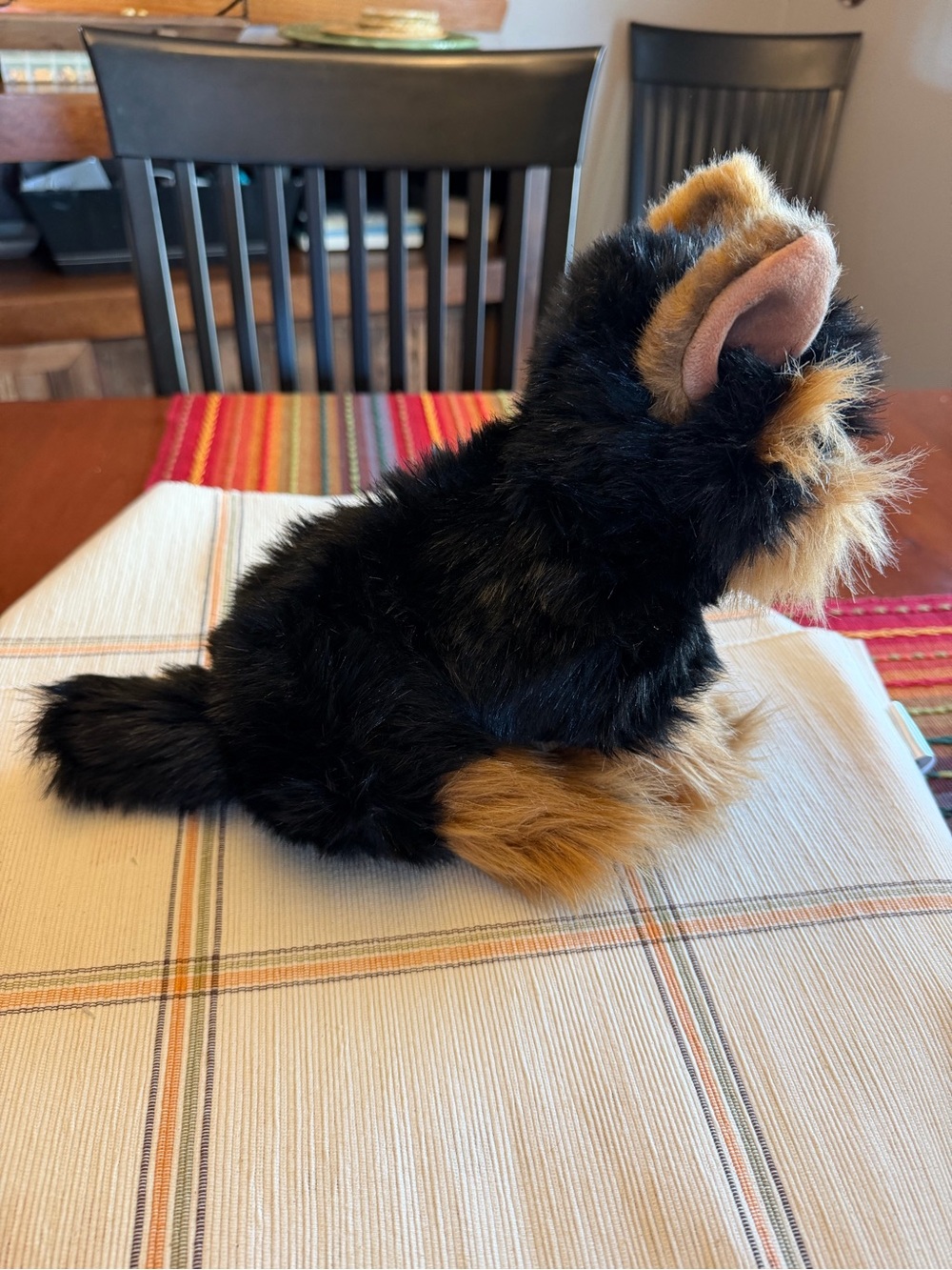 Steiff Herkules Plush Yorkshire Terrier in Black and Brown - - Picture 8 of 11